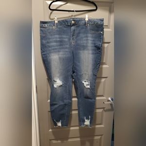 Maurices skinny jeans size 24